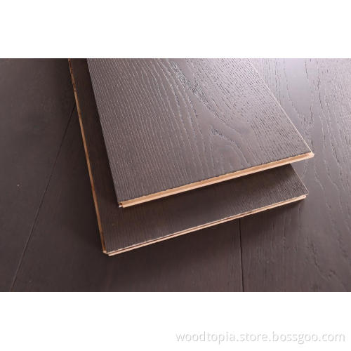 Engineered Architect brushed solid wood flooring for office